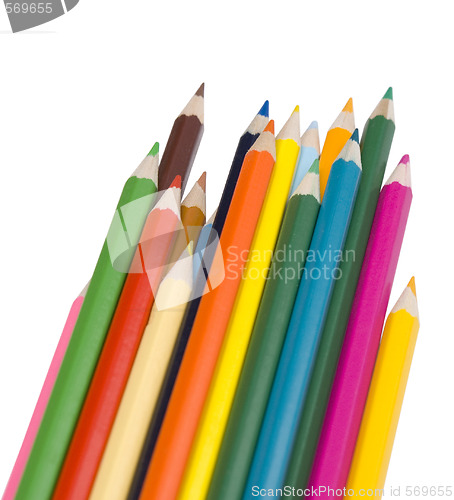 Image of colored pencils