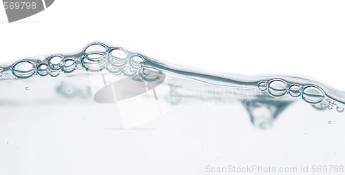 Image of water and bubbles