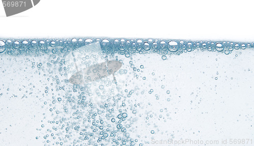 Image of bubbles in water