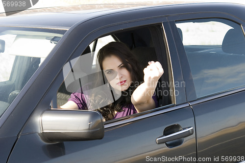 Image of angry woman