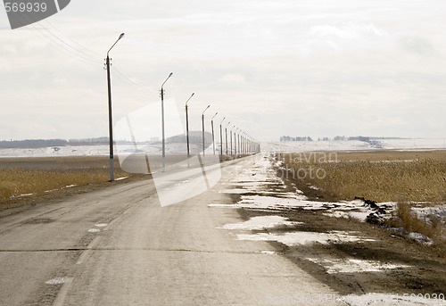 Image of spring road