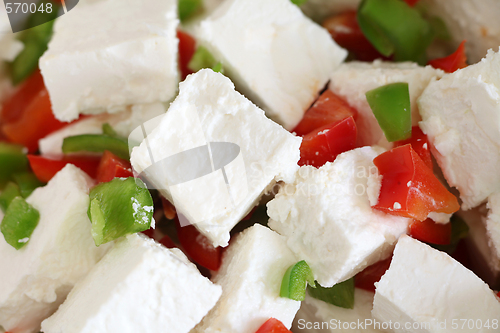 Image of Feta and capsicum salad