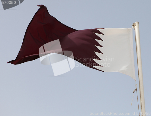 Image of Qatari flag