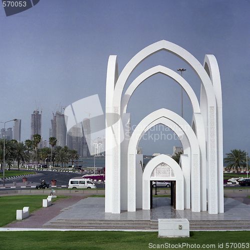 Image of Doha city view