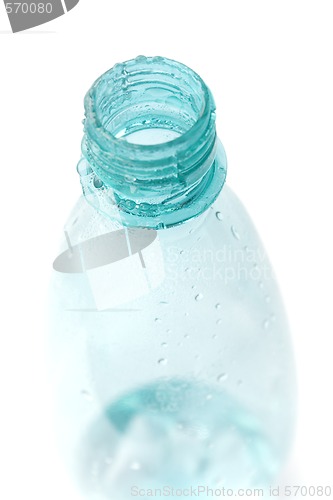 Image of bottle with water drops