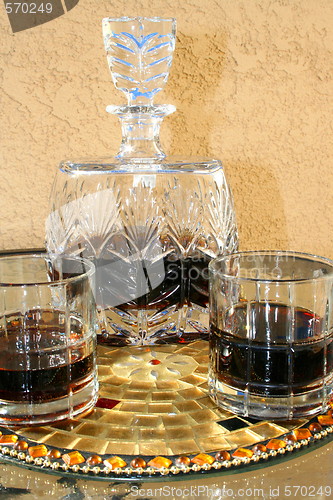 Image of Crystal Beverage Set