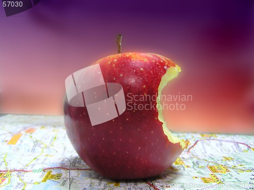 Image of Bitten apple