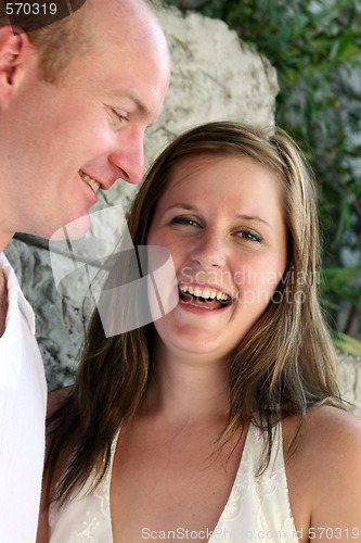 Image of Just married couple