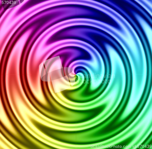 Image of Rainbow Liquid Twirl