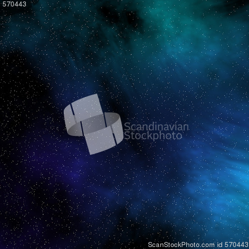 Image of space starfield