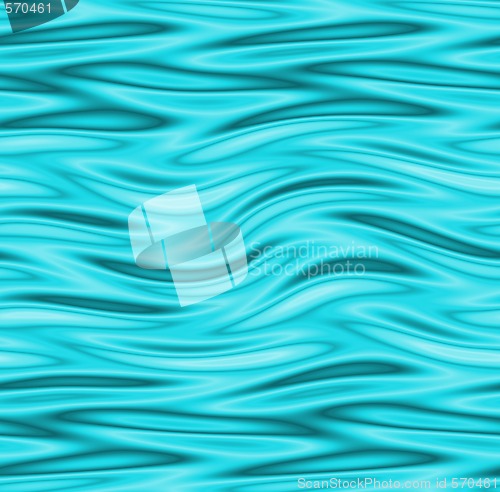 Image of Aqua Blue Tropical Water Ripples