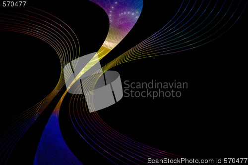 Image of Abstract Wires Background