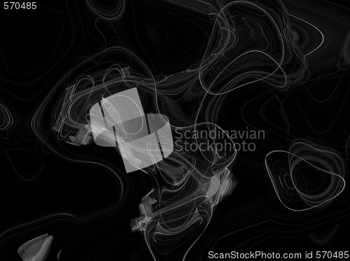Image of smoke over black