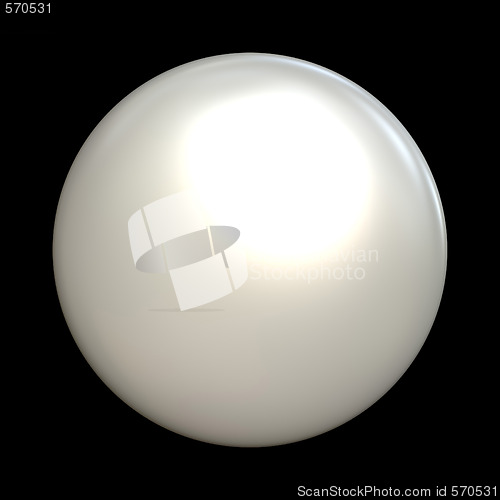 Image of 3d pearl