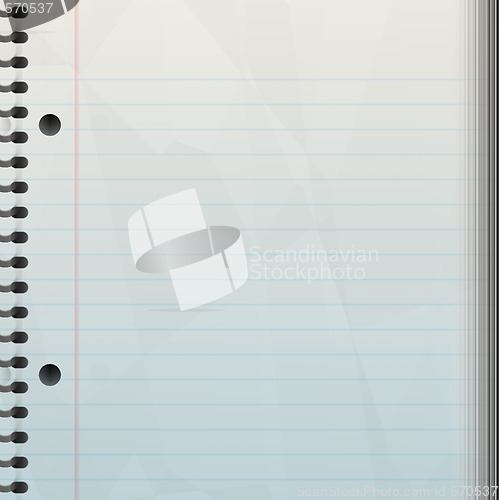 Image of spiral notepad