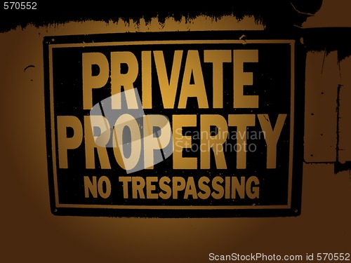 Image of private property