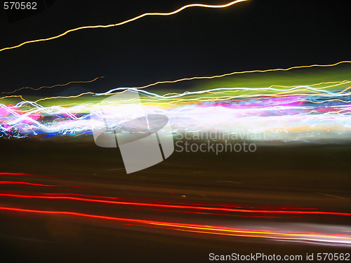 Image of abstract trails