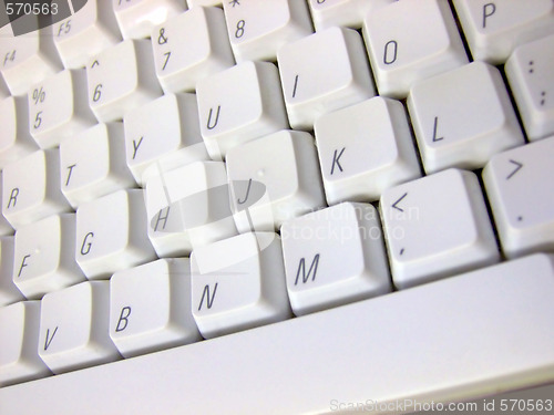 Image of White Keyboard
