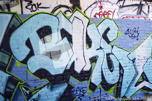 Image of Spraypainted Graffiti