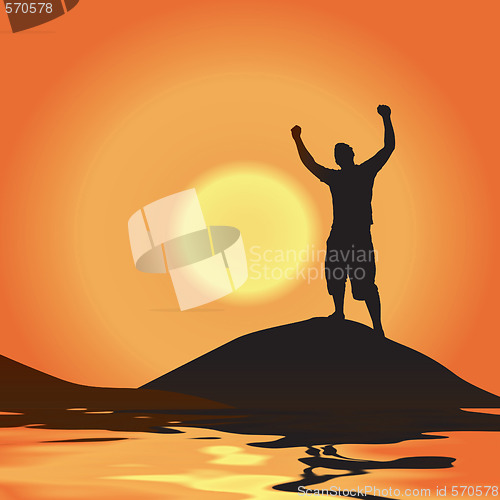 Image of Victory At Sunset