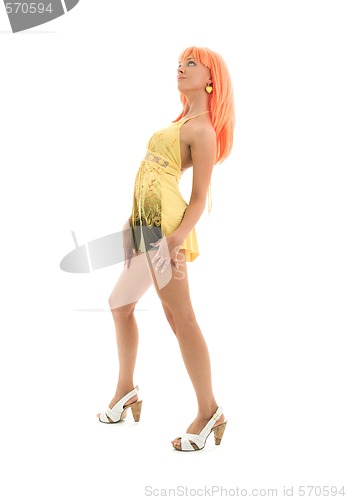 Image of girl with orange hair