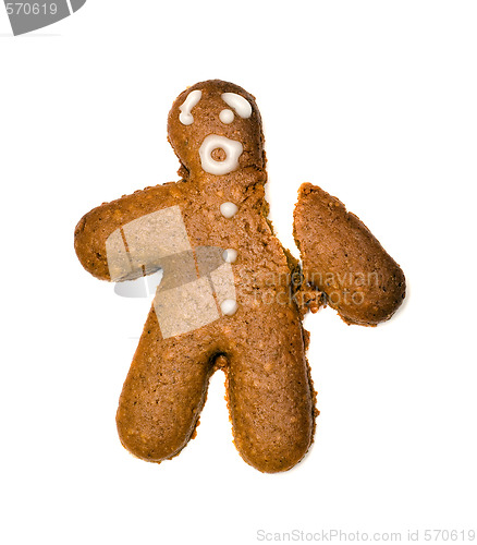 Image of Injured Gingerbread Man