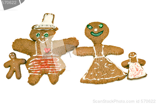 Image of Gingerbread Family