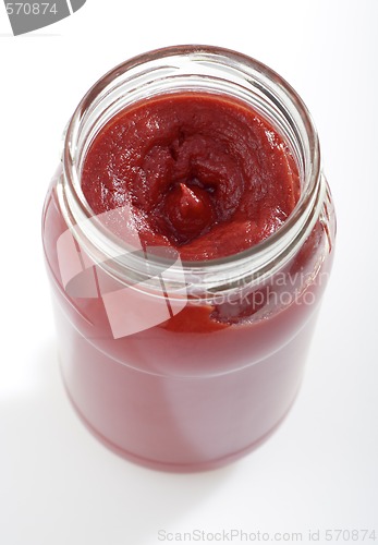 Image of Jar with tomato paste
