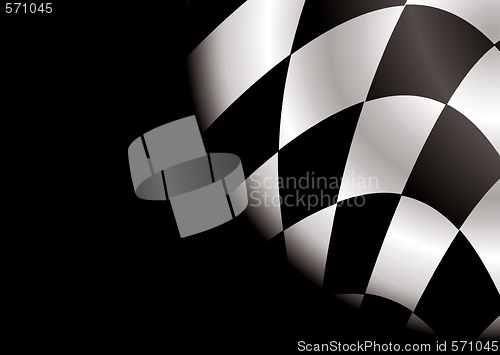 Image of checkered corner blank