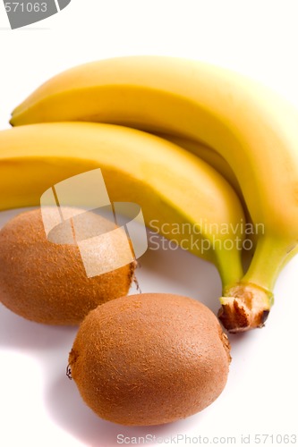 Image of some fresh kiwi and banana