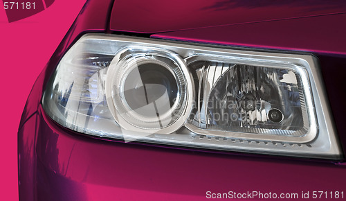Image of Car headlight
