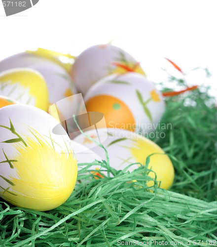 Image of Painted easter eggs 