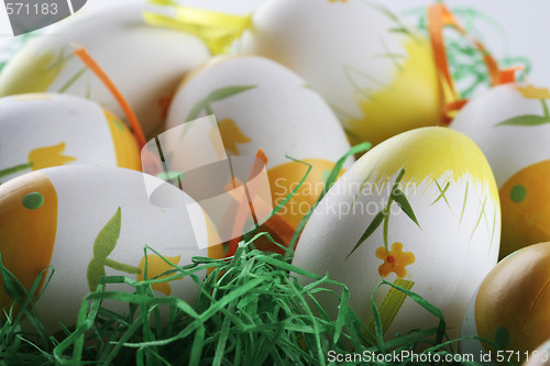 Image of Painted easter eggs 