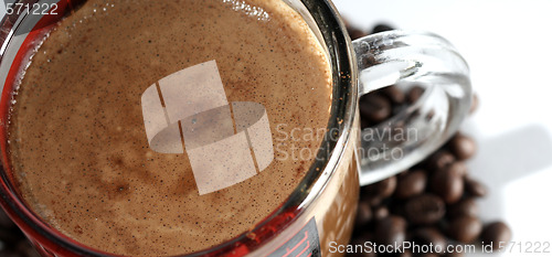 Image of Cup with coffee