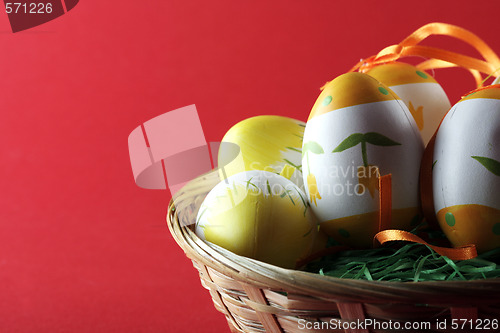 Image of Painted easter eggs 