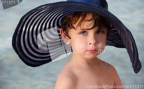 Image of Boy in a hat