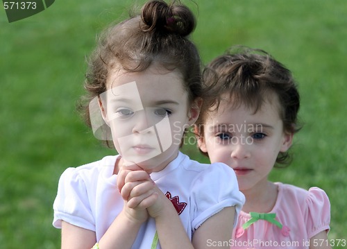 Image of Cute little girls