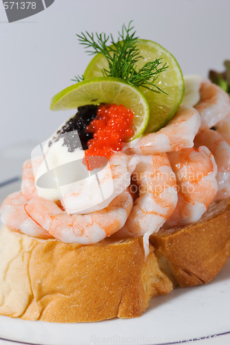Image of Seafood sandwich