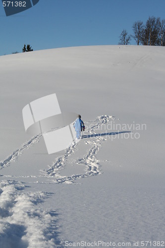 Image of walking in the snow