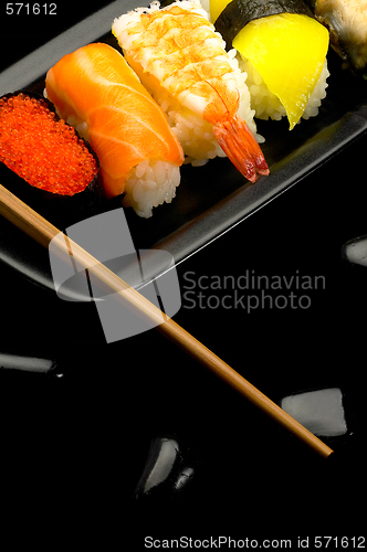 Image of sushi plate