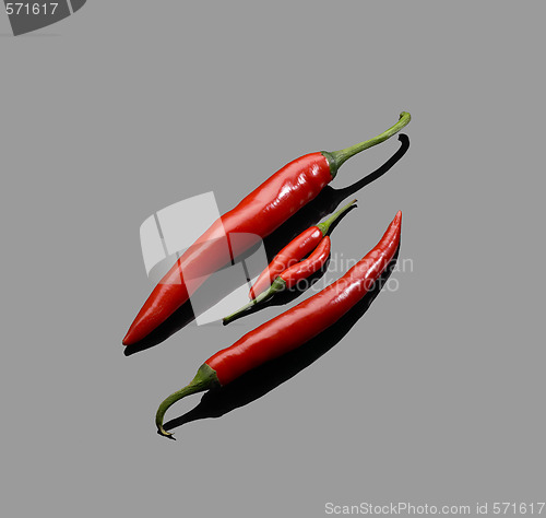 Image of red chili peppers