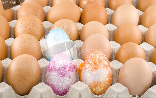 Image of Colourful Easter Eggs