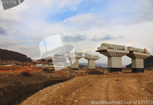 Image of Highway construction site