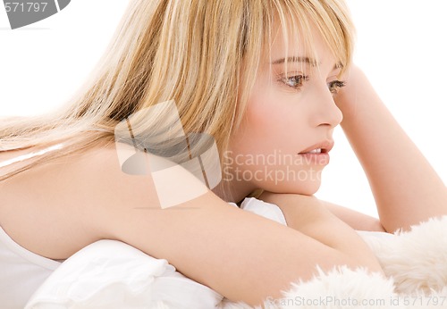 Image of lovely teenage girl