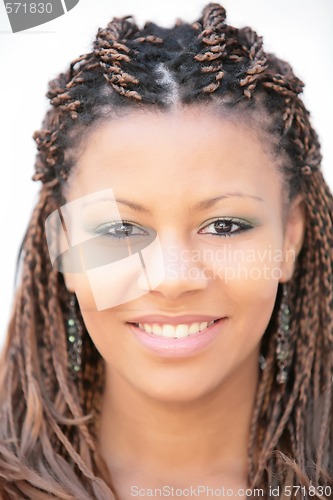 Image of beautiful smiling girl