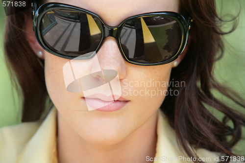 Image of girl in sunglasses