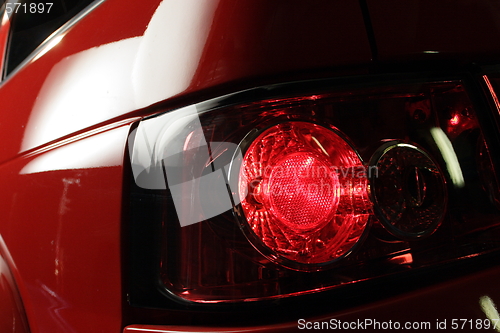 Image of red car