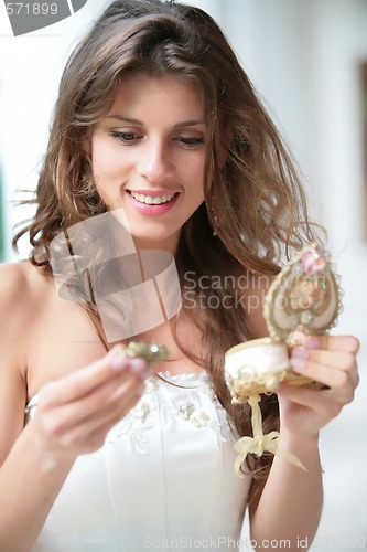 Image of girl and gift