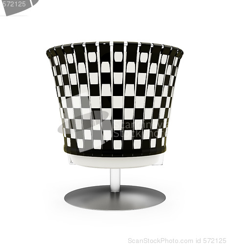 Image of Design chair isolated view