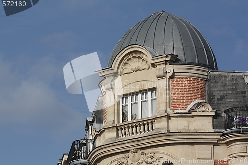 Image of Top of ancient house